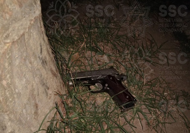 Dejan abandonada arma de fuego en Nativitas