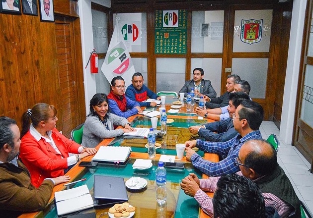 Sectores y organizaciones se unen para trabajar con dirigente del PRI, Anabell Ávalos Zempoalteca