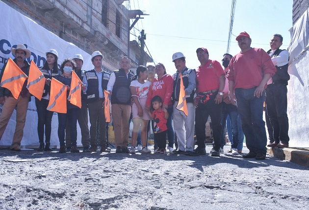 Inicia gobierno de Apetatitlán obra de drenaje sanitario y pavimentación en Tecolotla