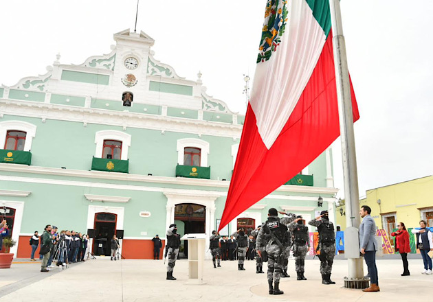 Conmemora Ayuntamiento de Huamantla 112 Aniversario de la Revolución Mexicana