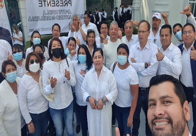Refrenda sección 27 del SNTSA apoyo a Marco Antonio García Ayala
