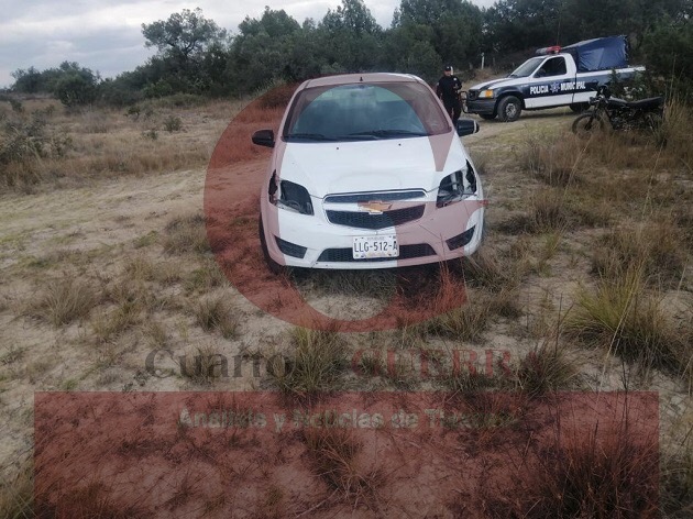 Recupera Policía de Xaltocan vehículo con reporte de robo