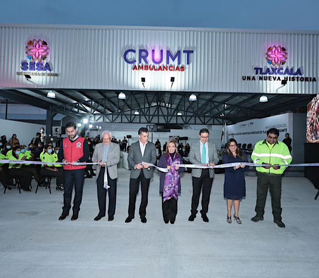 Inauguró gobernadora Lorena Cuéllar instalaciones del CRUMT en Chiautempan