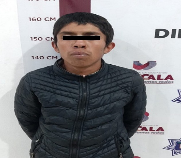 Policía Capitalina recupera motocicleta con reporte de robo en Ocotlán