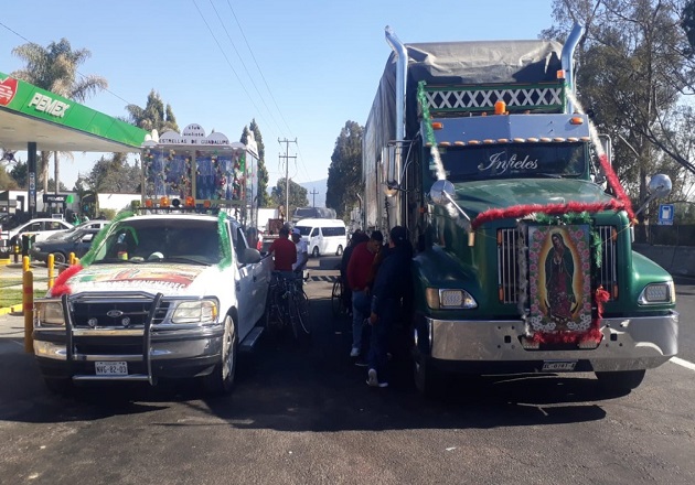 Protección Civil implementó operativo en apoyo a feligreses que se dirigen a Basílica de Guadalupe