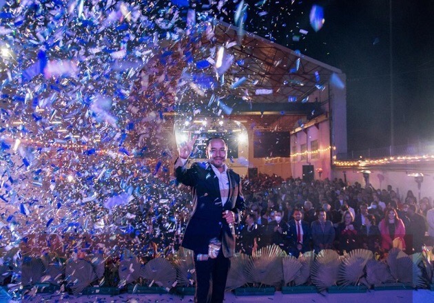 Rinde Pablo Badillo, alcalde de Apizaco, su primer informe de gobierno. ‘Seguiré cercano a la gente’, ofrece