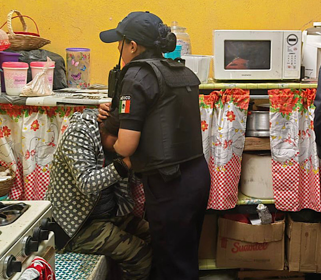 Evita Policía de Chiautempan autoatentado de una joven en Tlalcuapan