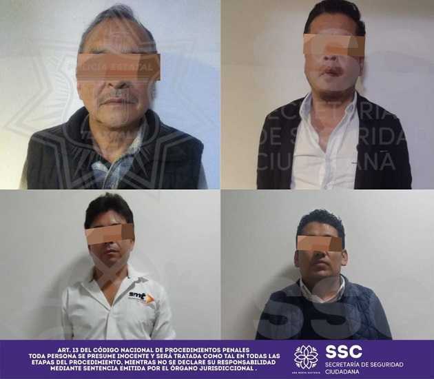 Cuatro operadores de transporte detenidos por prestar servicio público sin permiso