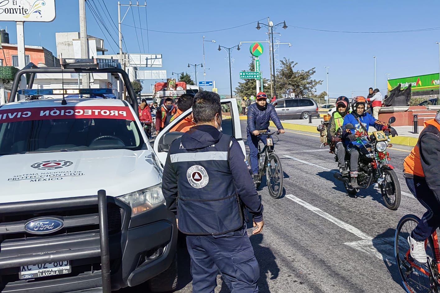 Mantiene Dirección de Seguridad Pública de Huamantla operativo por las festividades del 12 de diciembre