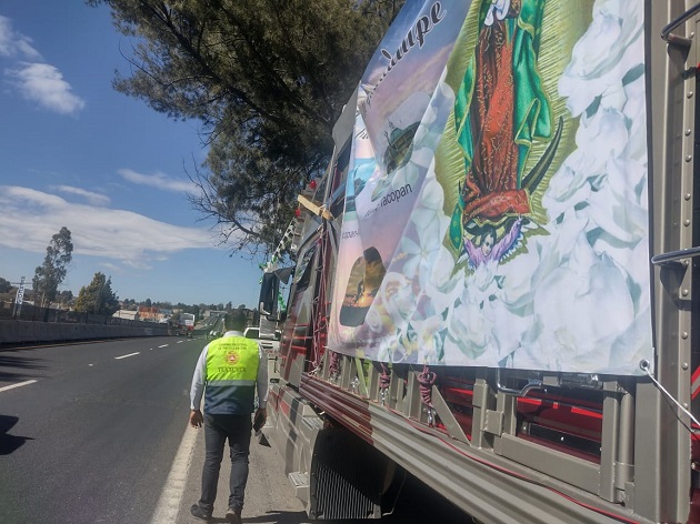 Auxilió CEPC a peregrinos que transitaron por el estado