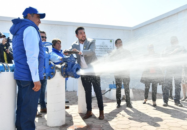Asumimos el problema del agua desde el inicio y hoy estamos cumpliendo: Salvador Santos Cedillo