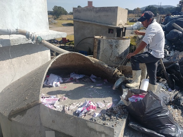 Fueron confinados por el INE Tlaxcala 4000 Kg de documentación electoral