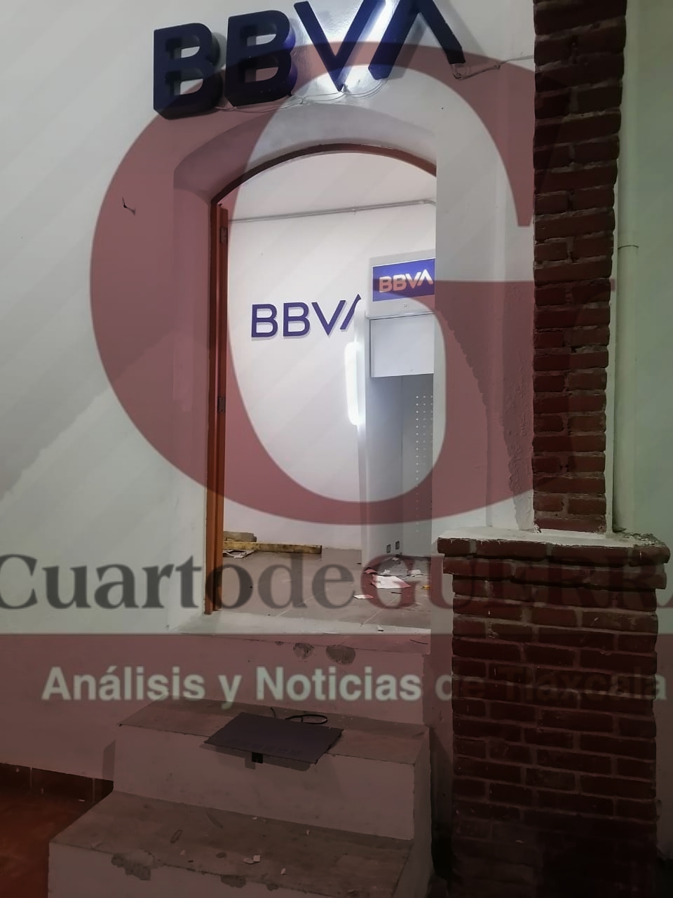 Roban cajero automático que se ubicaba en la presidencia municipal de Texoloc