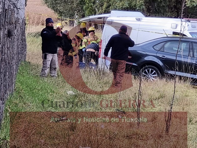 Rescatan el cadáver de un hombre del interior de un pozo, en Yauhquemehcan