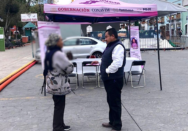 Brinda el Centro de Justicia atención especializada a mujeres de Huamantla