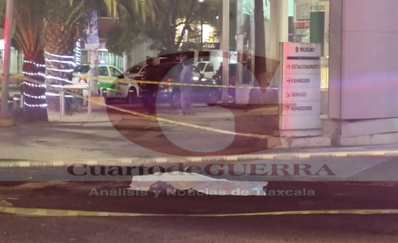 Atropellado  y destrozado muere hombre en Apizaco