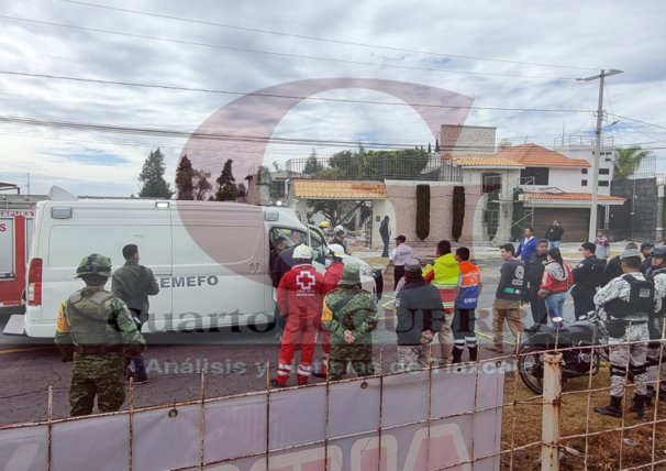 Muere padre de familia en explosión en una vivienda en Panotla; madre e hija resultaron lesionadas