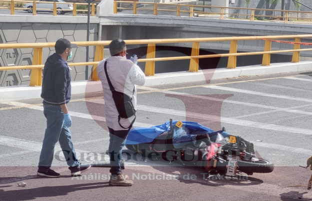En un hecho de tránsito,  fallece motociclista en Apetatitlán