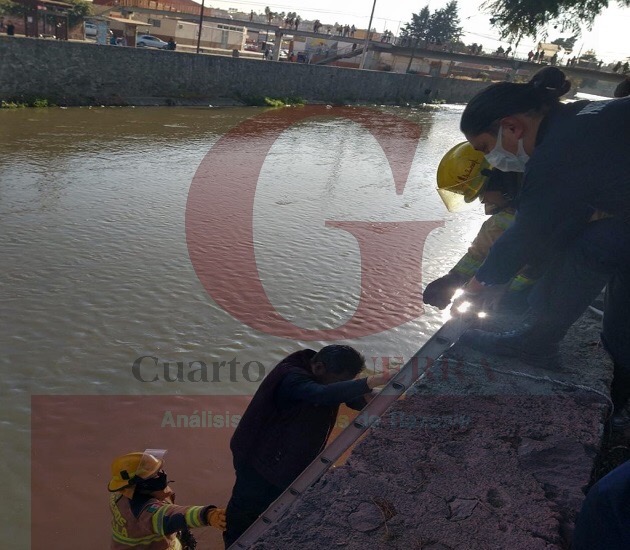 Hombre en presunto estado de ebriedad cae al Río Zahuapan