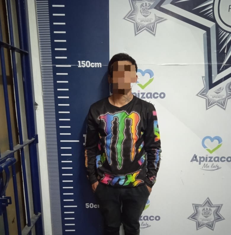 Detiene Policía de Apizaco a presunto responsable de robo a casa habitación