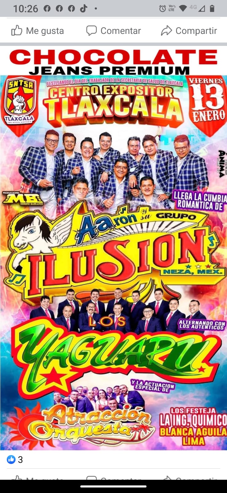 Invita Águila Lima a trabajadores de la Sesa a baile por el Día del Trabajador