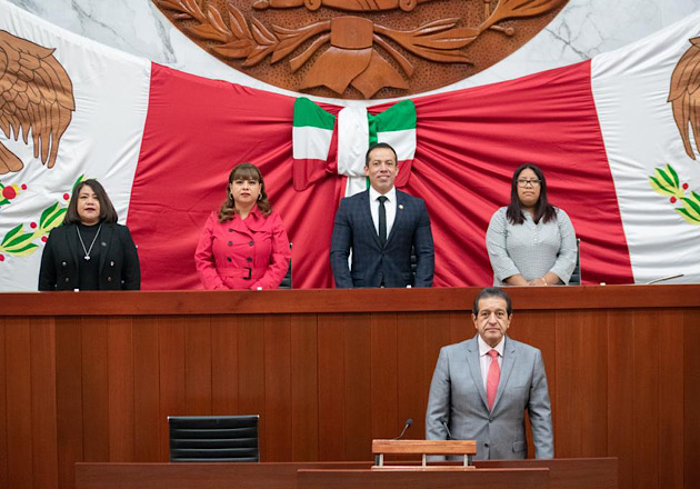 Congreso de Tlaxcala inicia Segundo Periodo de Sesiones del Segundo Año de Ejercicio Legal