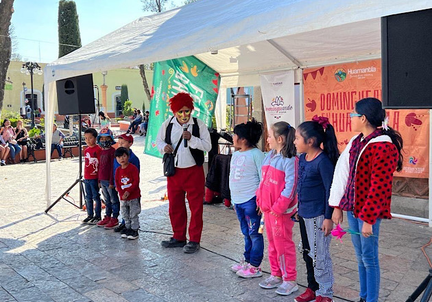 Viven familias y visitantes un Dominguearte lleno de actividades artísticas y culturales