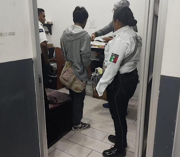 Recupera Policía de Chiautempan a menor con reporte de búsqueda