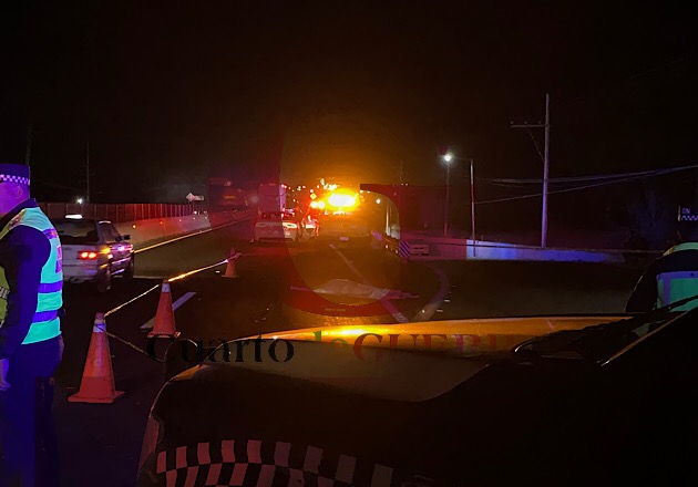 En su intento por cruzar la carretera, muere mujer tras ser atropellada sobre la México-Veracruz, en Huamantla