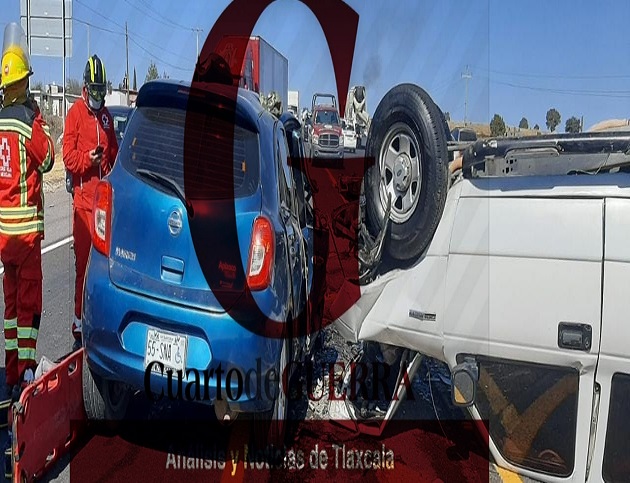Muere una persona en fuerte choque en Nanacamilpa
