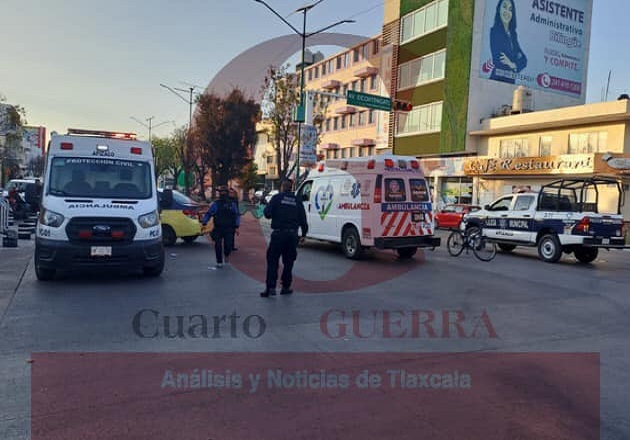 Muere mujer de la tercera edad en hospital tras ser atropellada en Apizaco