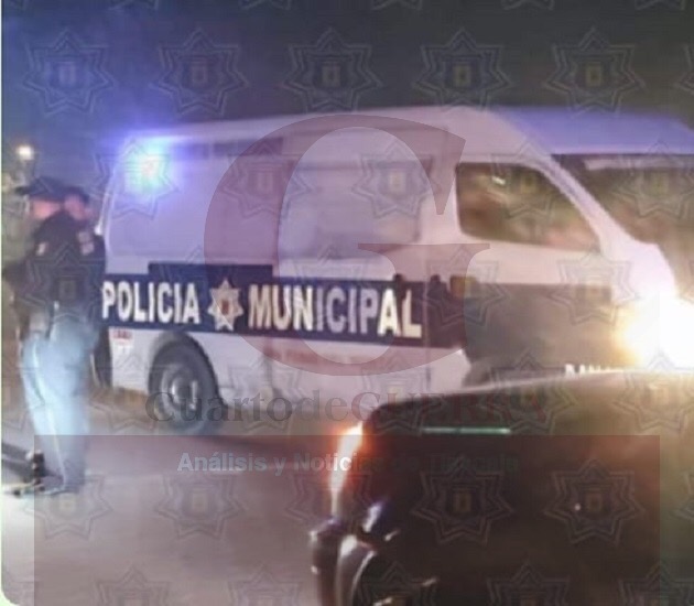 Auxilian policías de San Pablo del Monte a joven violentada
