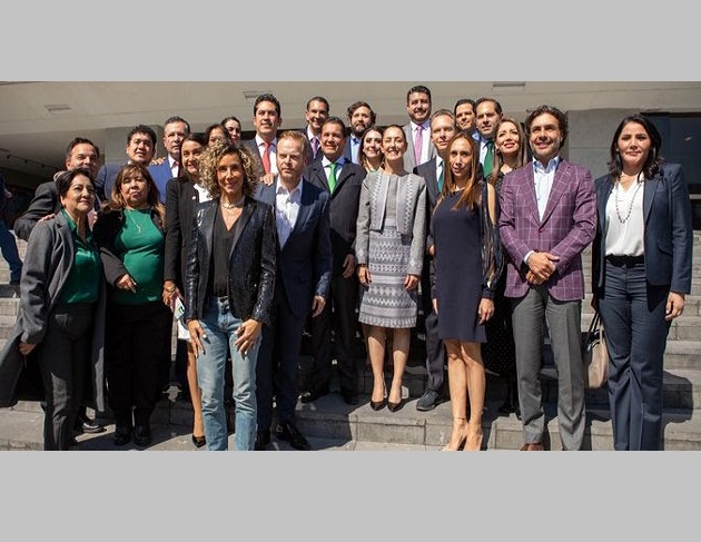 Claudia Sheinbaum es respaldada por el Partido Verde de México
