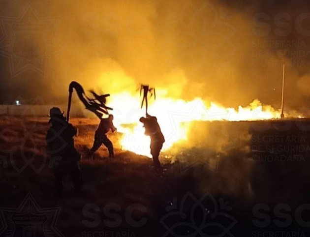 Seis quemas en terrenos de labor salieron de control, en fin de semana