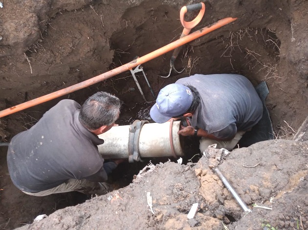 Repara Capamh línea de agua del pozo del Lienzo Charro