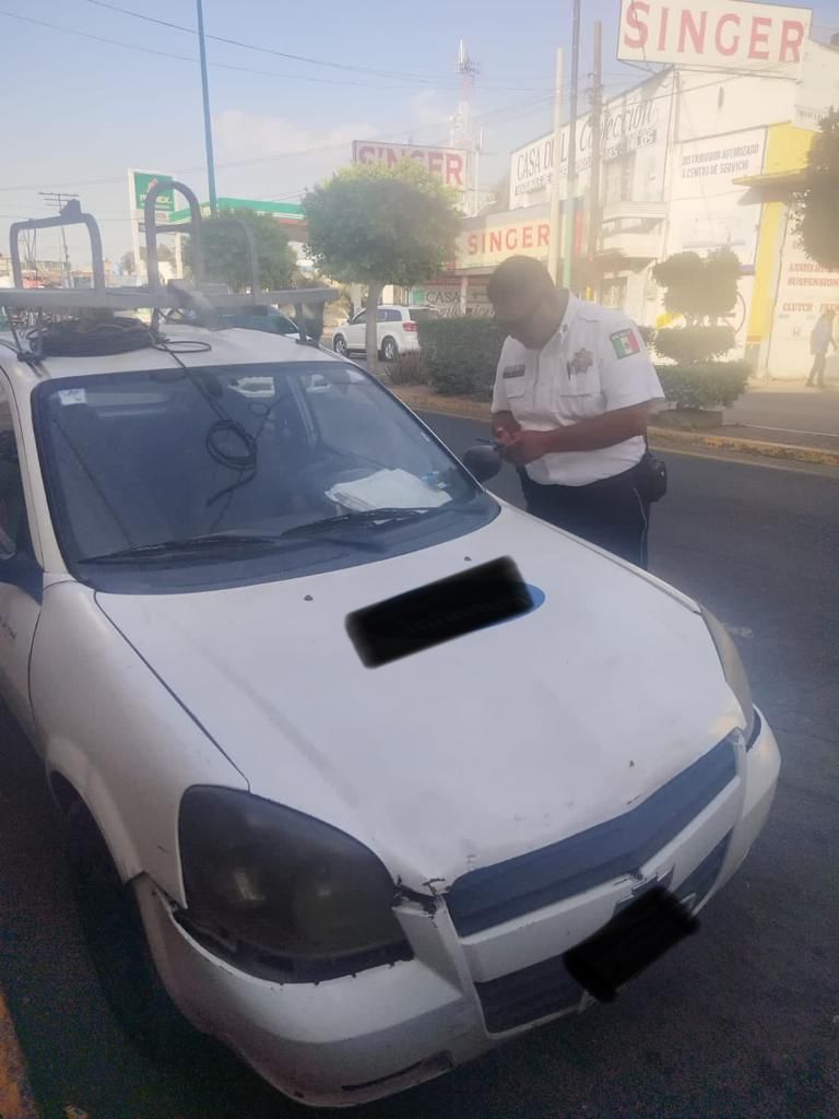 Recupera Policía de Chiautempan vehículo con reporte de robo