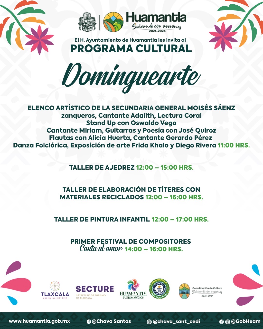 Crece la cartelera artística y cultural de dominguearte
