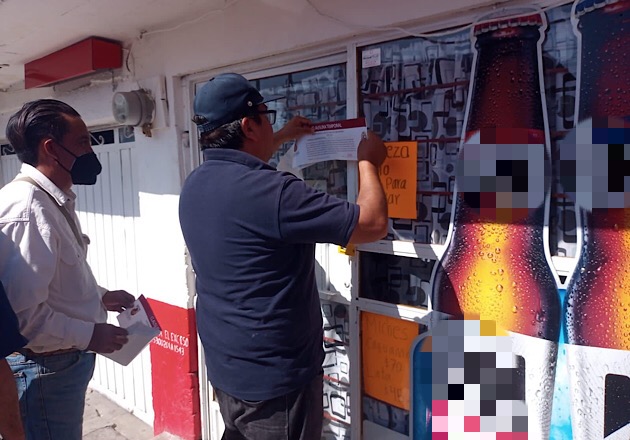 Clausuran autoridades municipales, expendio de bebidas embriagantes y un bar