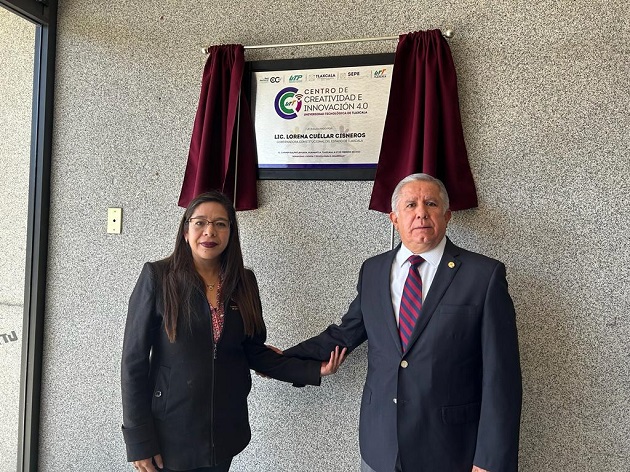 Asiste Leticia Martínez Cerón a la inauguración del Centro de Creatividad e Innovación 4.0