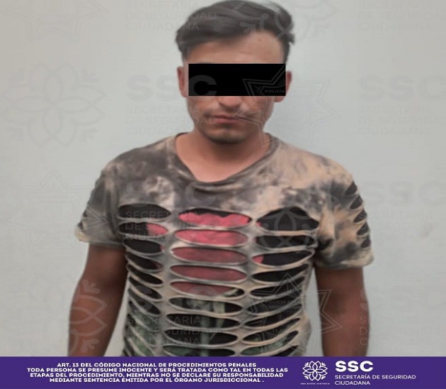 Detiene la Policía Estatal a una persona con enervantes en Tlaxco