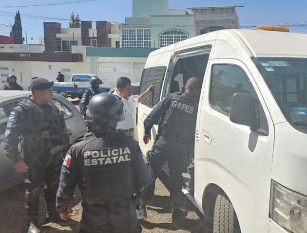Patrullaje disuasivo en Apizaco permite rescate de cinco migrantes y el aseguramiento de una persona