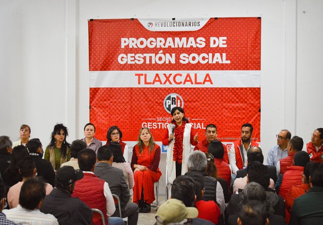 Presenta Anabell Ávalos: PRImero Tlaxcala, programa de gestión social del Revolucionario Institucional