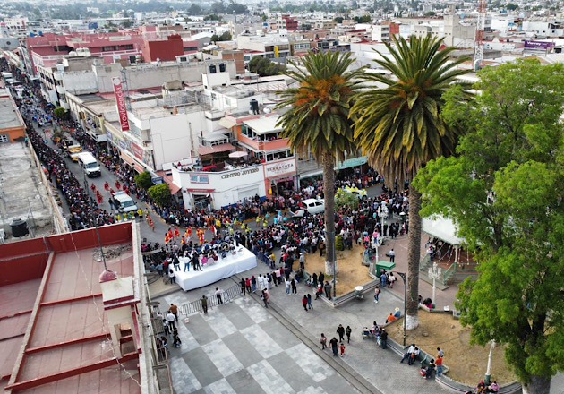 Exitoso cierre del Carnaval 'Traspasando Fronteras' Chiautempan 2023