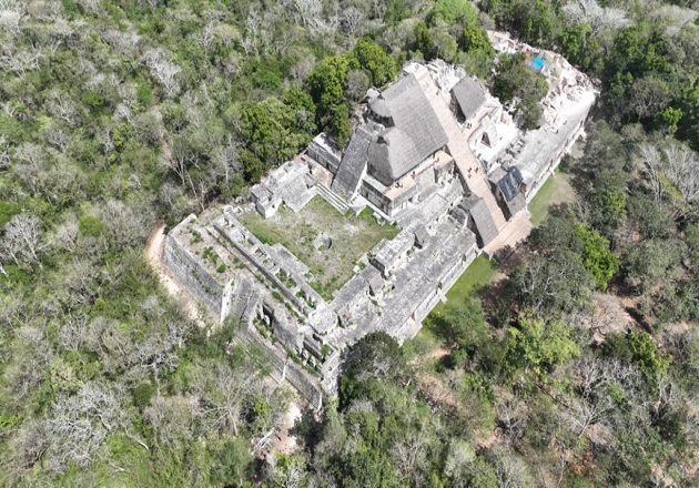 Descubren imagen de un cautivo en la Acrópolis de Ek’ Balam, en Yucatán
