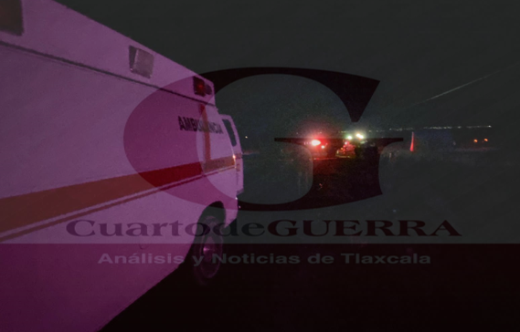 Mueren dos hombres, tras volcadura en límites de Tlaxcala y Puebla