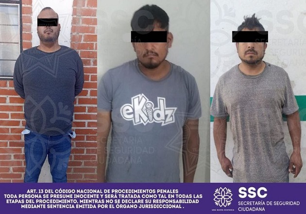 Tres probables responsable de cohecho, detenidos en fin de semana