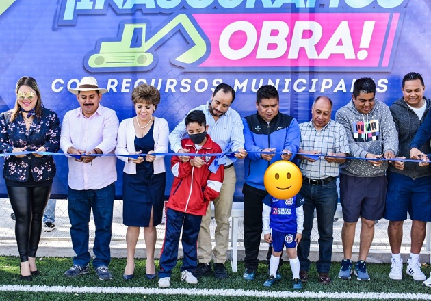 La comunidad Morelos de Apizaco tiene multideportivo nuevo, gracias a ingresos municipales, anuncia edil