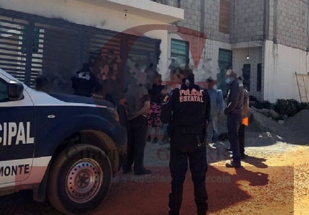 A mano armada asaltan a familia en domicilio en San Pablo del Monte; ladrones huyen con cuantioso botín