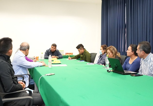 Sostiene diputado Jaciel González reunión de trabajo con el Instituto de Catastro