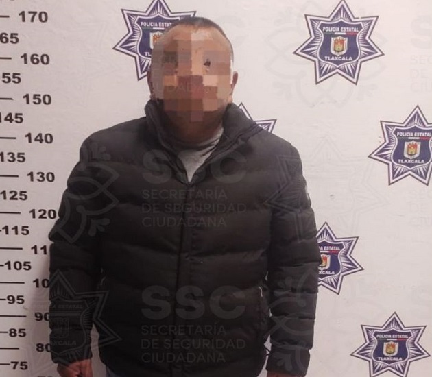 Detienen a presunto responsable de tráfico de personas en Cuaxomulco